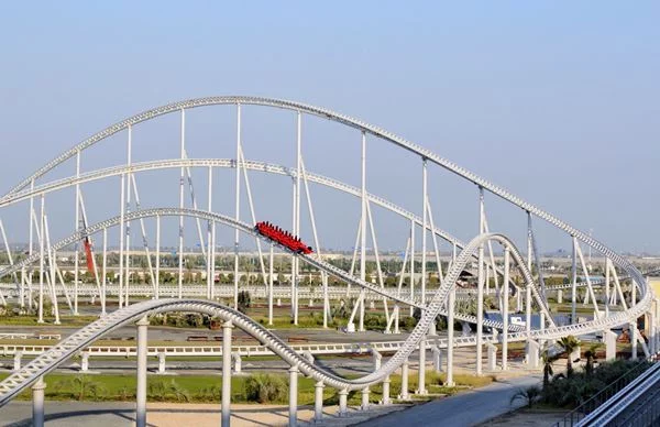Best roller coasters in the UAE 