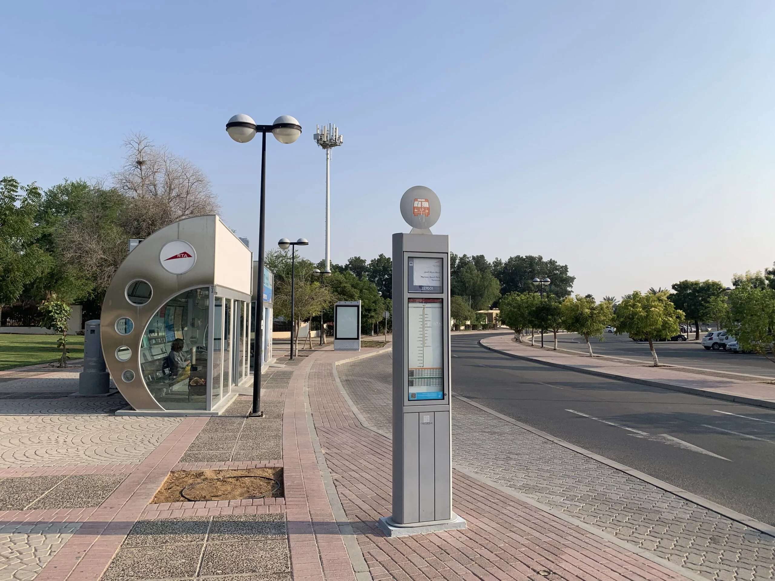 Bus stop Near Mamzar Park