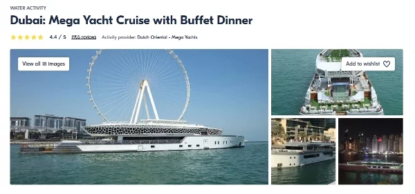 Dubai Yacht Tour