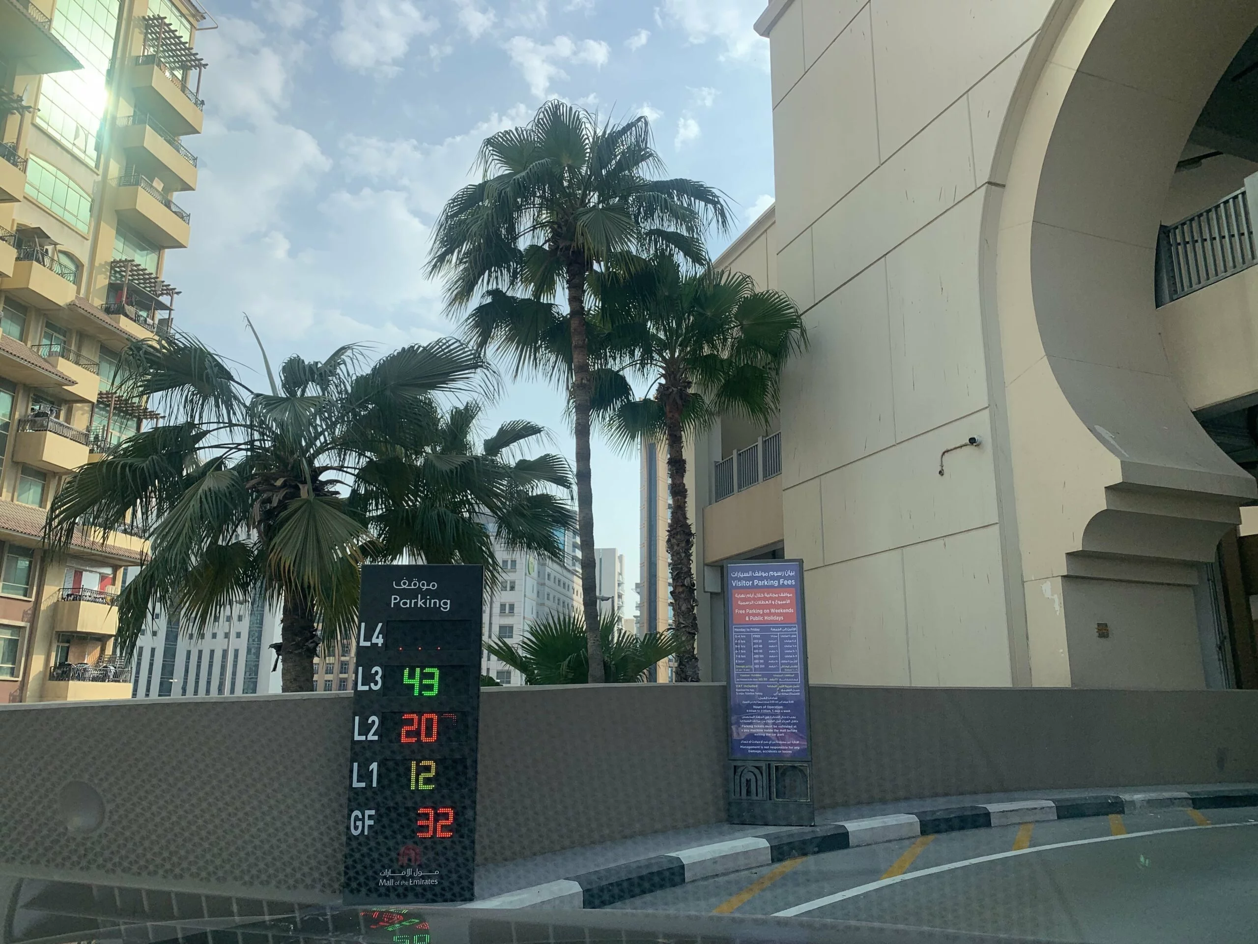 Mall of The Emirates Parking