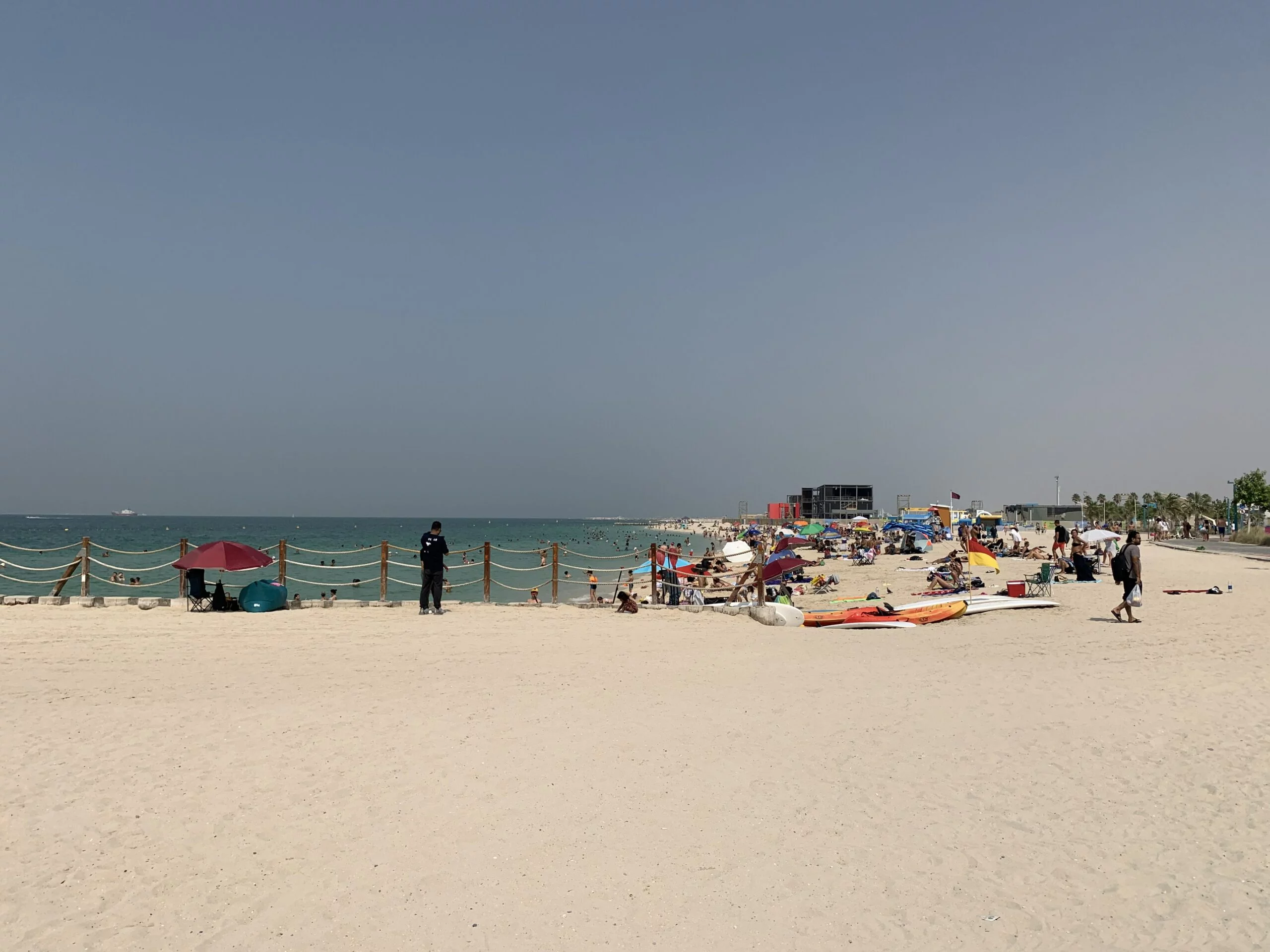 Kite Beach - one of free beaches in Dubai