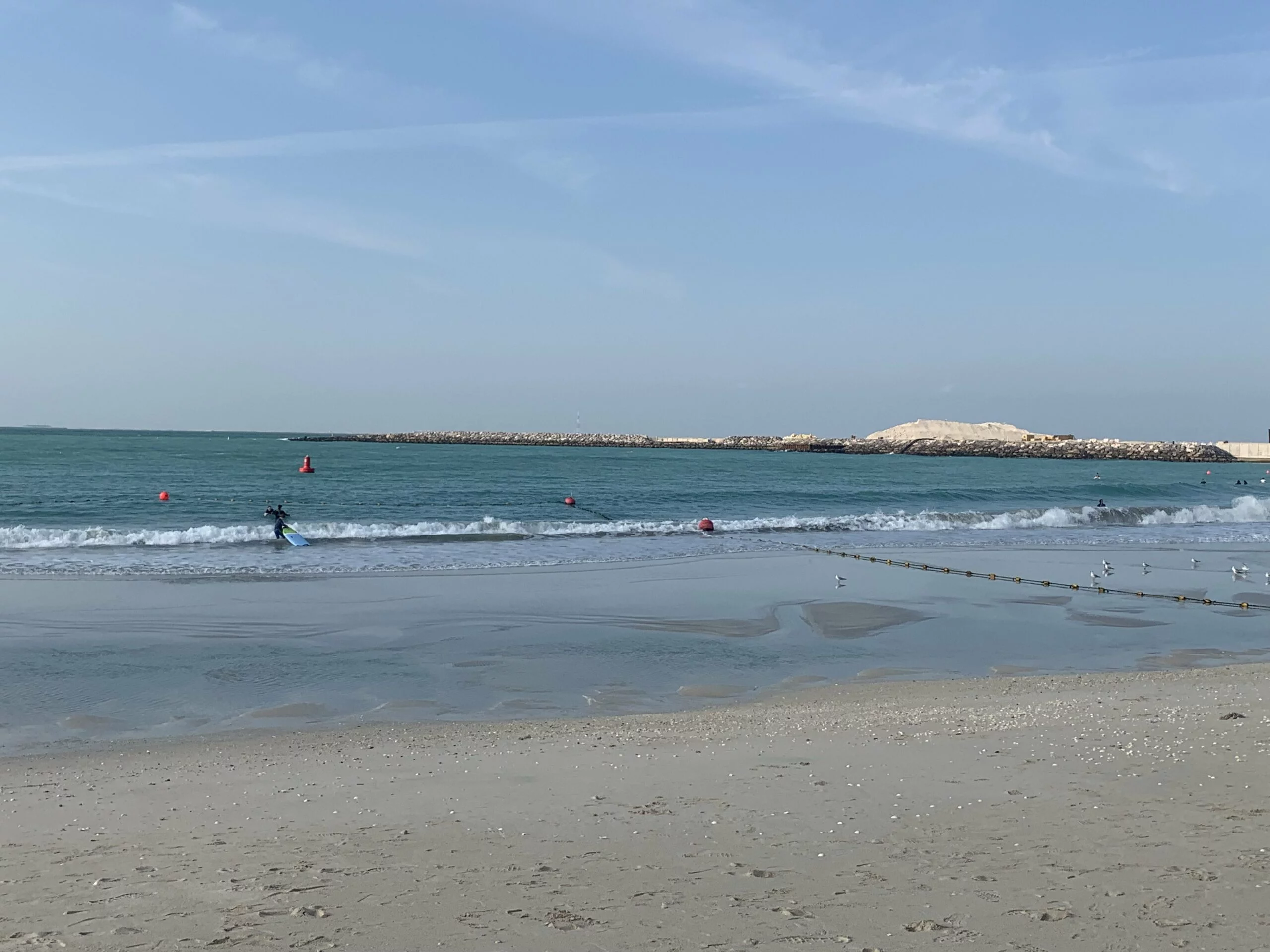 Jumeirah Open Beach - one of free beaches in Dubai