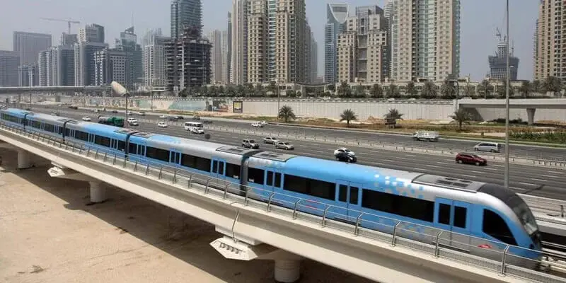 Metro in Dubai