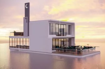 first-ever underwater floating mosque in Dubai