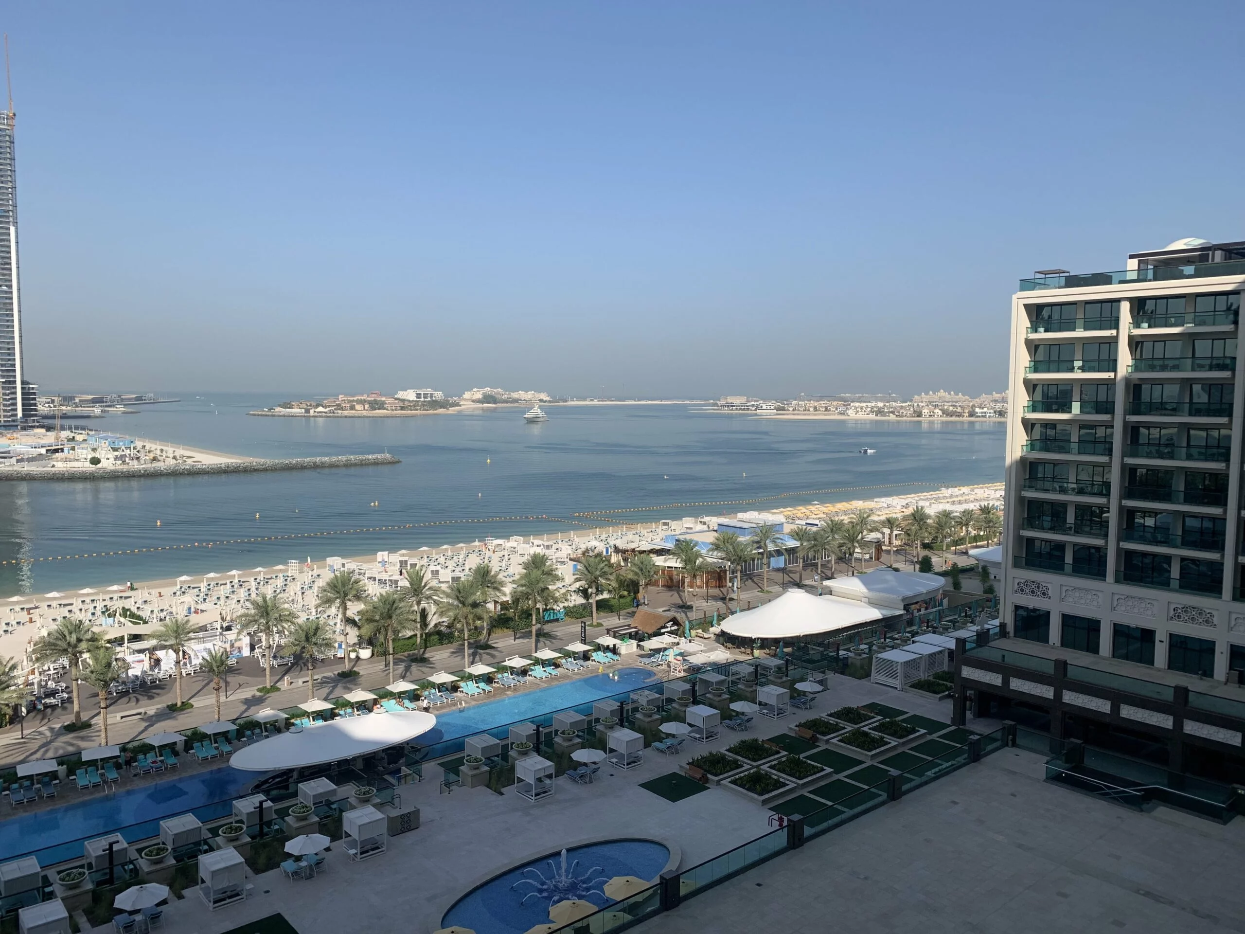 Pool At Hilton Dubai Palm Jumeirah