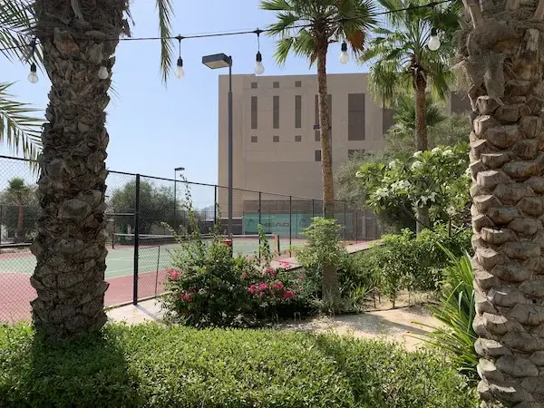 Tennis Court Waldorf Astoria Dubai