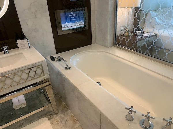Bathroom - Waldorf Astoria Dubai Palm Jumeirah
