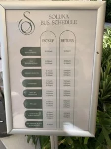 Soluna Beach Club - Bus