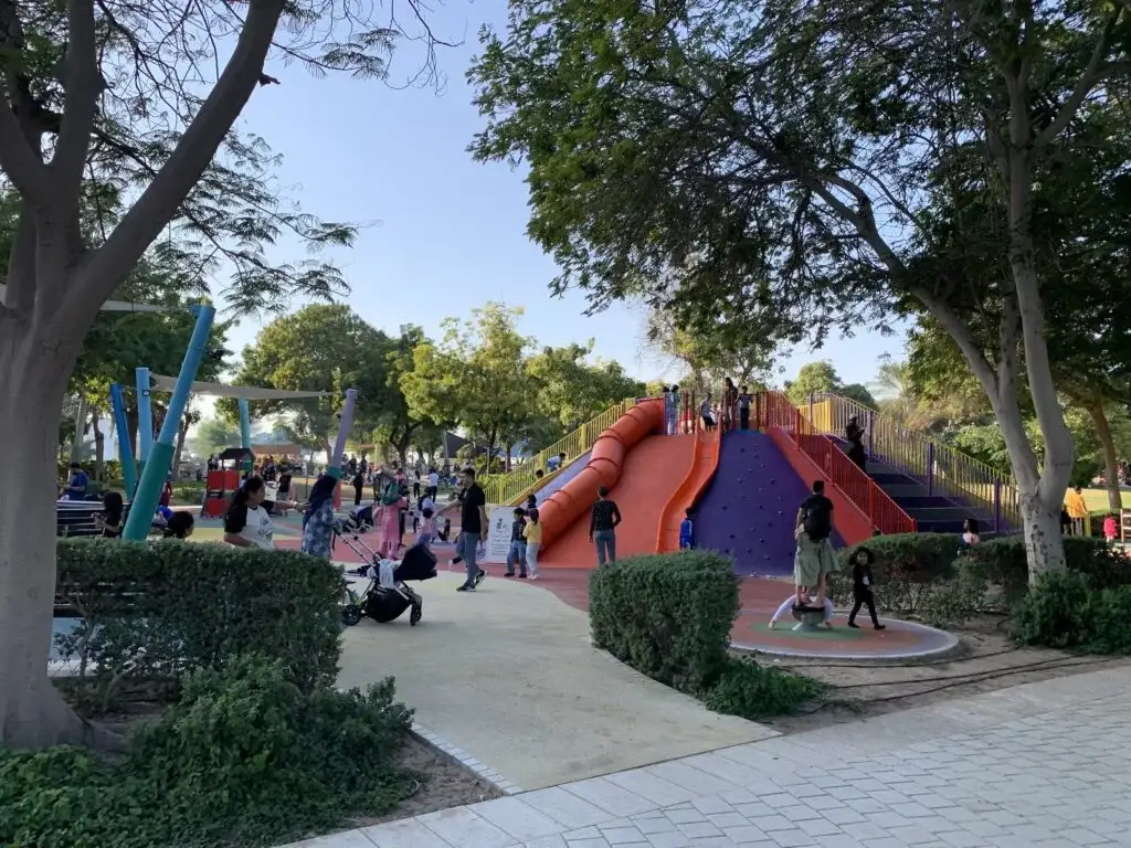 Playground for kids at Zabeel Park