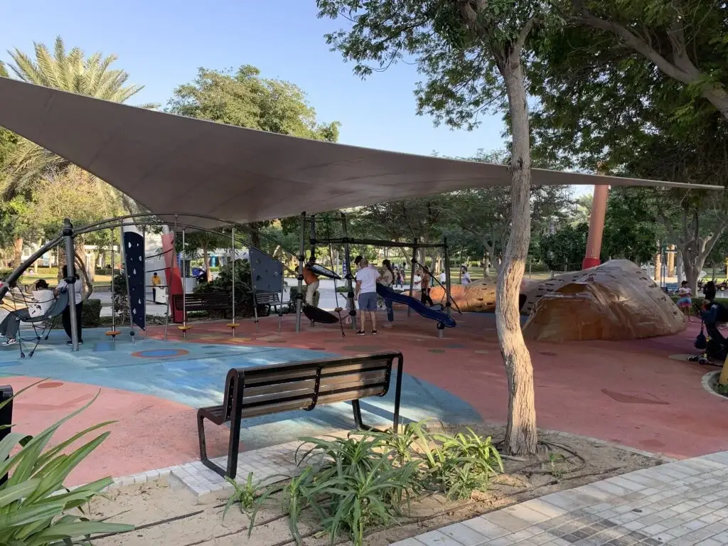 Playground for kids at Zabeel Park