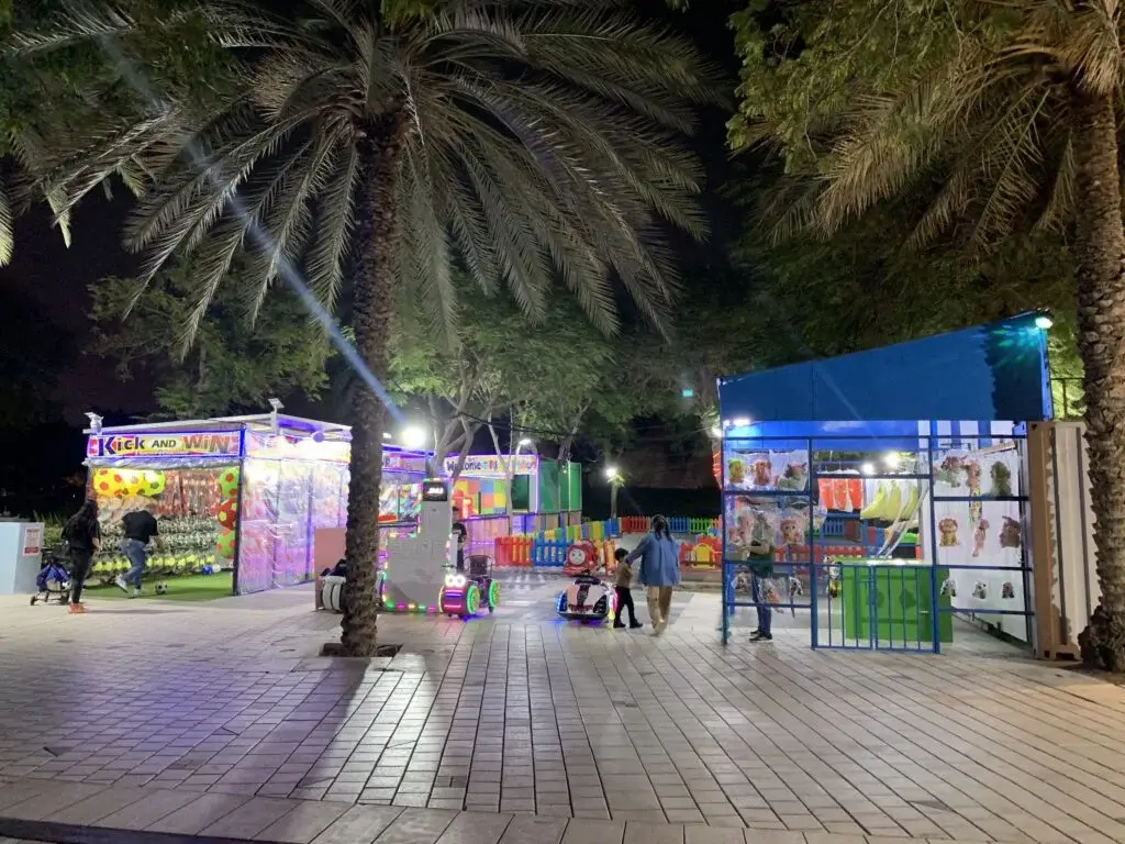 Play area for kids at Dubai Garden Glow