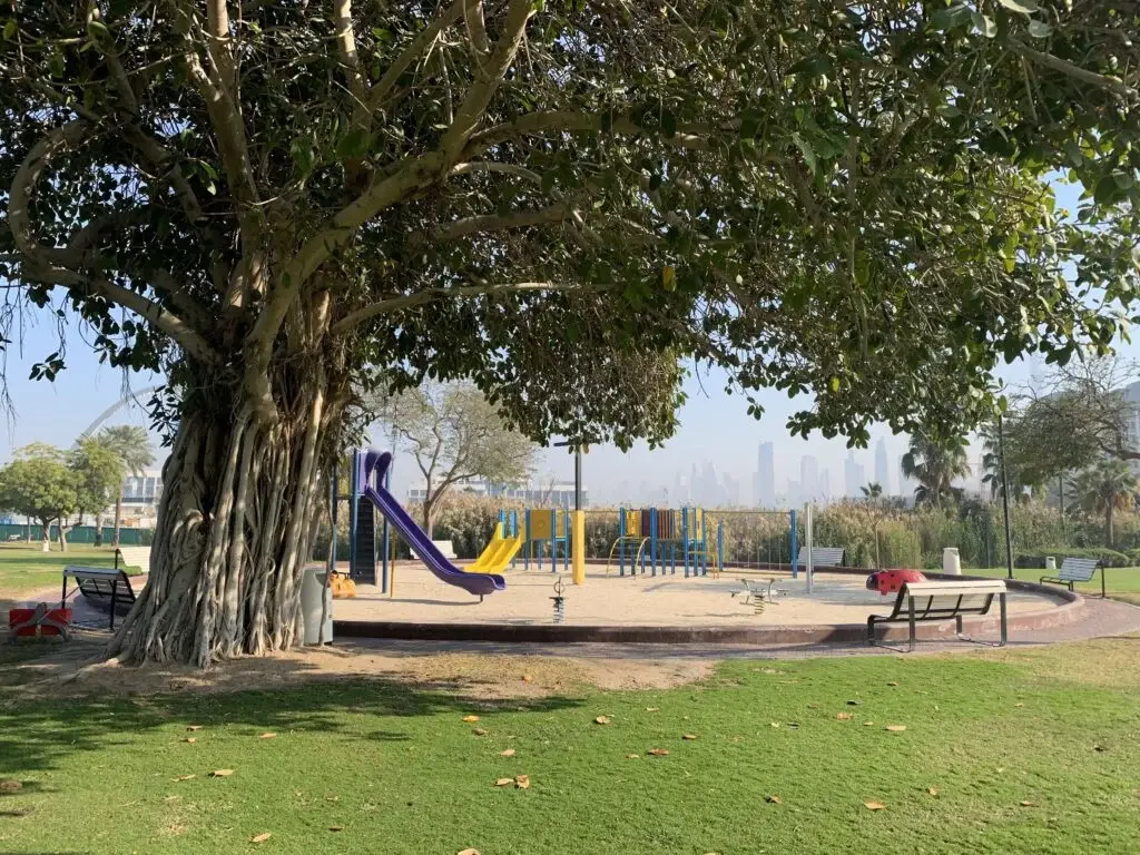 Kids play area at Safa Park Dubai