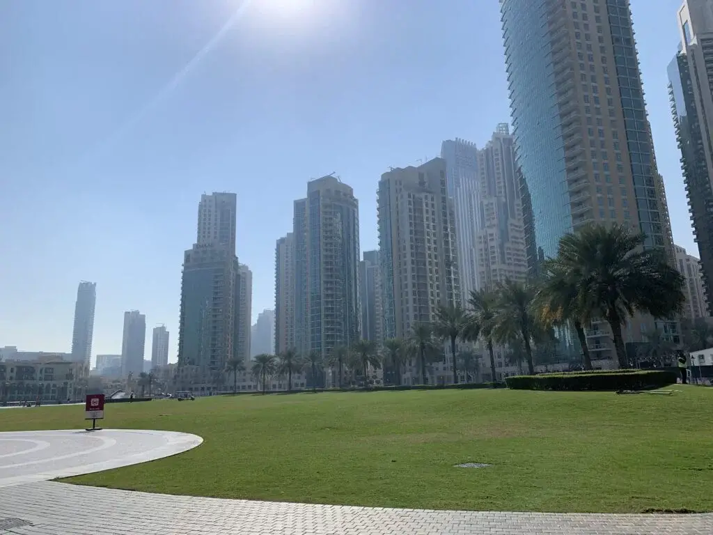 Dubai Burj park