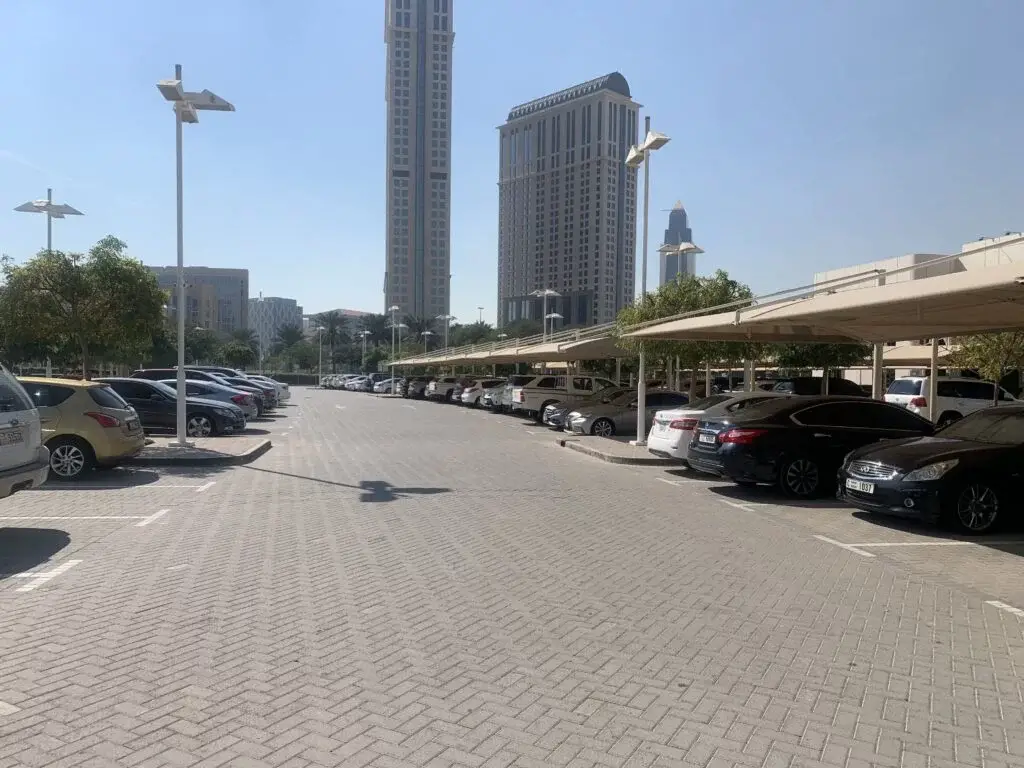 Free parking at Dubai Creek Park