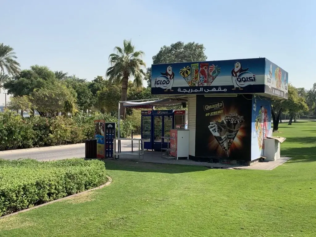 Refreshment Kiosks at Creek Park Dubai