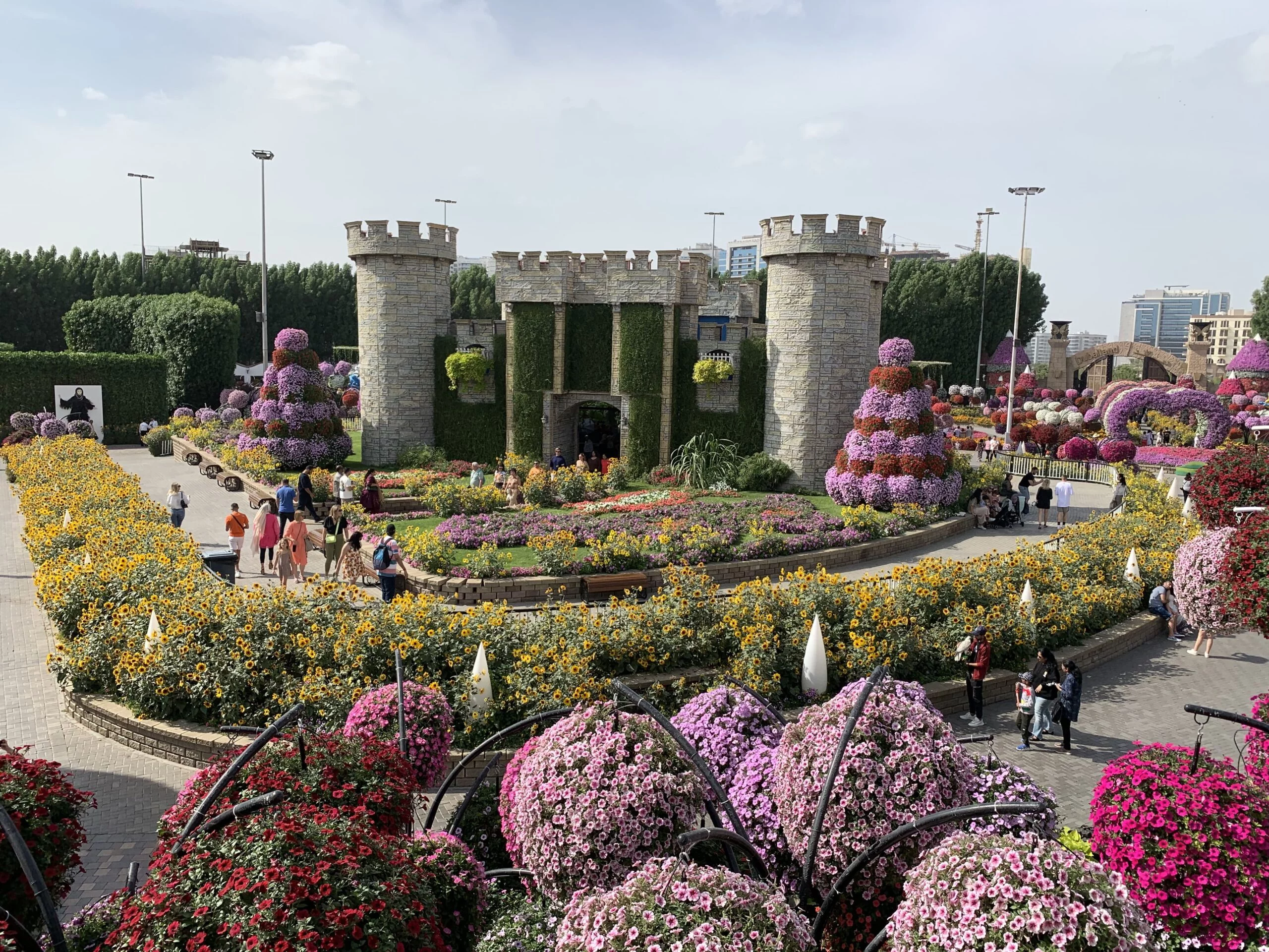 Floral Castle - Miracle Garden in Dubai