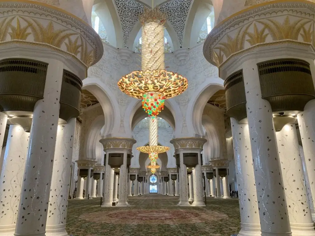 Sheikh Zayed Mosque Chandeliers
