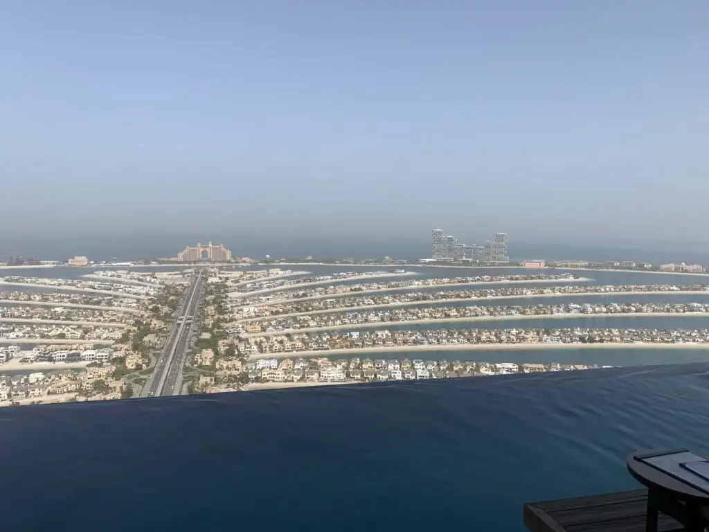 Aura Skypool Dubai - Palm View